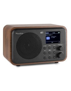 MILAN DAB+ RADIO CON BATERÍA MADERA 2
