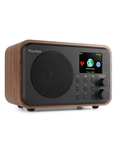 VICENZA WIFI RADIO INTERNET CON DAB+ Y BATERÍA WOOD
