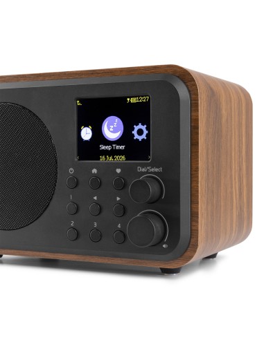 VICENZA WIFI RADIO INTERNET CON DAB+ Y BATERÍA WOOD