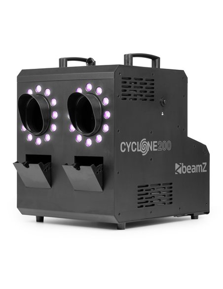 CYCLONE200 MÁQUINA DE HUMO Y BURBUJAS CON LED RGBW