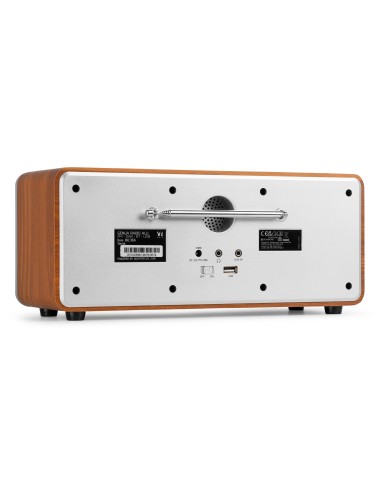 RADIO ESTÉREO GENUA DAB+ PLATA