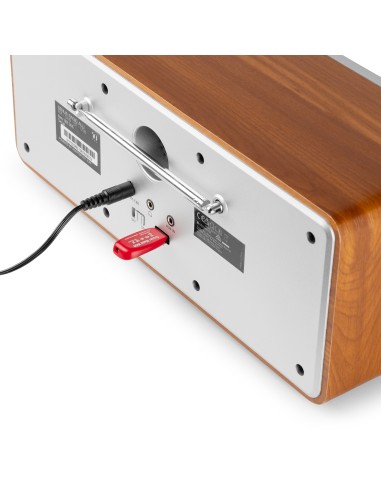 RADIO ESTÉREO GENUA DAB+ PLATA