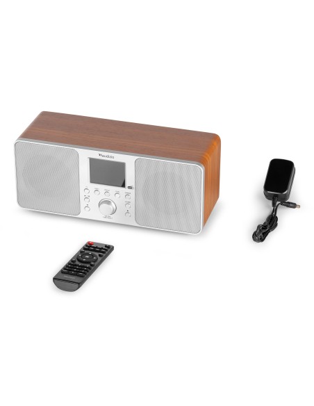 RADIO ESTÉREO GENUA DAB+ PLATA