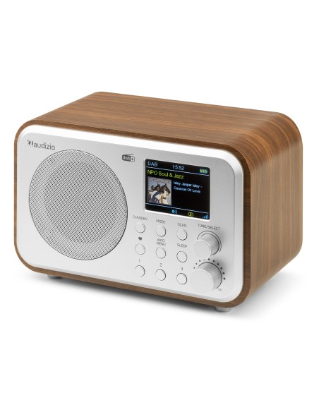 MILAN DAB+ RADIO CON BATERÍA PLATA