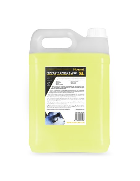 FSMF5E-Y LÍQUIDO DE HUMO 5L ESTANDAR AMARILLO