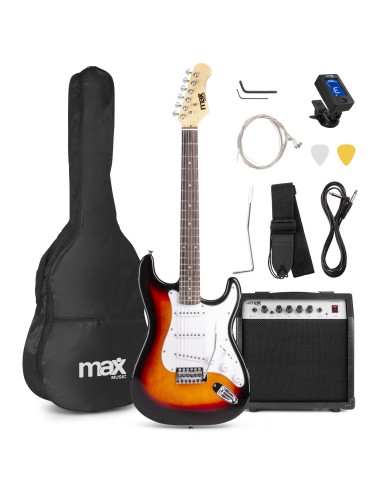 GIGKIT CONJUNTO GUITARRA ELÉCTRICA SUNBURST