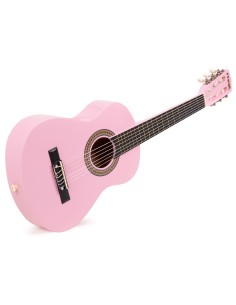 SOLOART JUNIOR 1/4 CONJUNTO GUITARRA CLÁSICA ROSA
