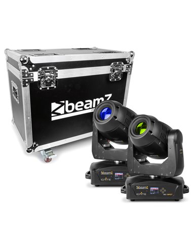 IGNITE180S CABEZA MOVIL SPOT LED 2PCS EN FLIGHTCASE