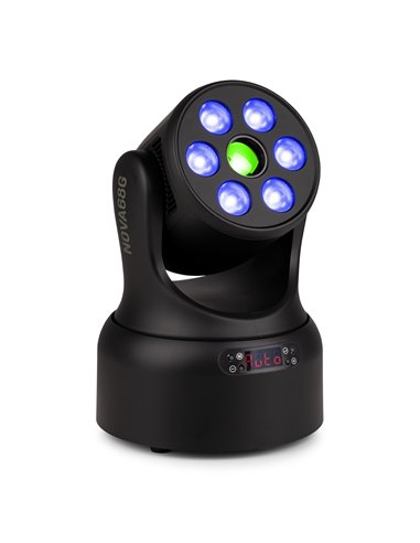 NOVA68G-BK CABEZA MÓVIL WASH MH CON GOBO