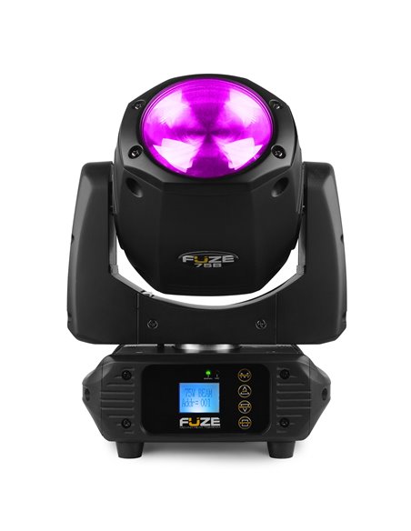 FUZE75B SET 2 PCS CABEZA MOVIL LED EN FLIGHTCASE