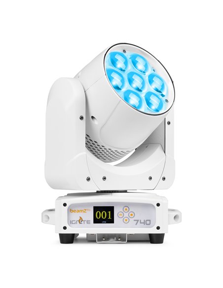 IGNITE740WH LED CABEZA MÓVIL WASH CON ZOOM