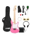 GIGKIT JUNIOR CONJUNTO GUITARRA ELÉCTRICA ROSA 1/4