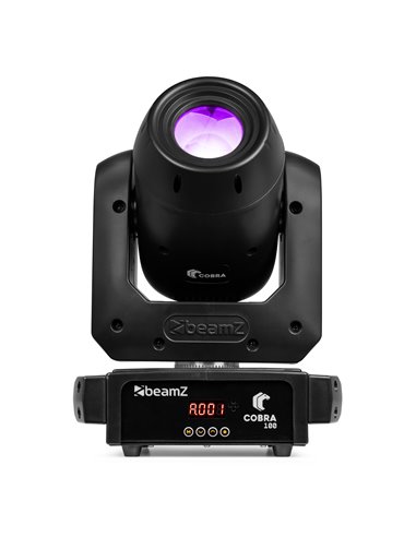 COBRA WASH100 LED CABEZA MÓVIL CW/WW CON ANILLO LED