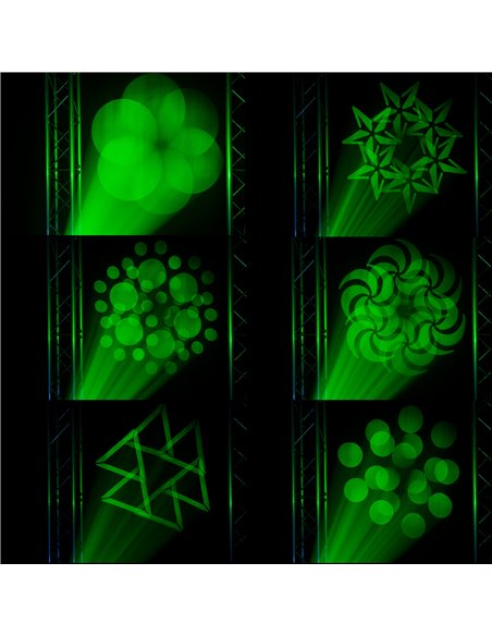 COBRA WASH100 LED CABEZA MÓVIL CW/WW CON ANILLO LED