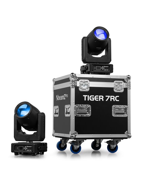 TIGER 7RC 230W CABEZA MÓVIL BEAM 2UDS EN FLIGHTCASE