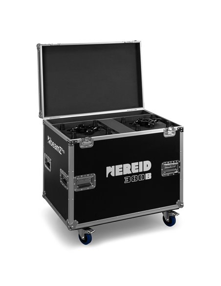 NEREID380B HAZ DE FOCO MÓVIL PARA EXTERIORES 2 PIEZAS EN FLIGHTCASE