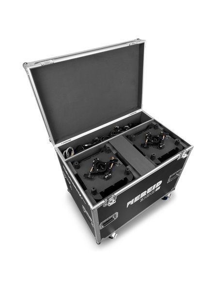 NEREID380B HAZ DE FOCO MÓVIL PARA EXTERIORES 2 PIEZAS EN FLIGHTCASE