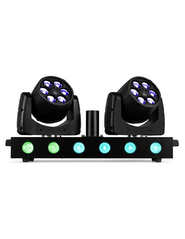 FUZE TWIN BARRA DE CABEZAS MÓVILES WASH