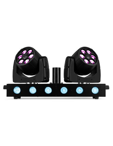 FUZE TWIN BARRA DE CABEZAS MÓVILES WASH