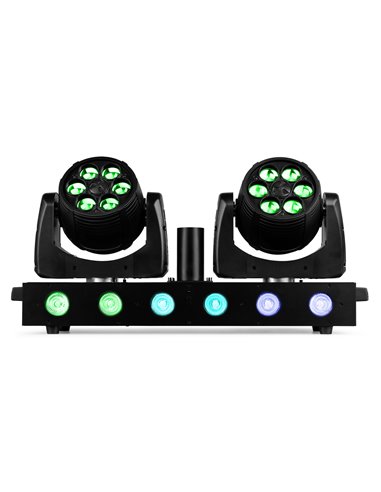 FUZE TWIN BARRA DE CABEZAS MÓVILES WASH