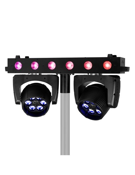 FUZE TWIN BARRA DE CABEZAS MÓVILES WASH