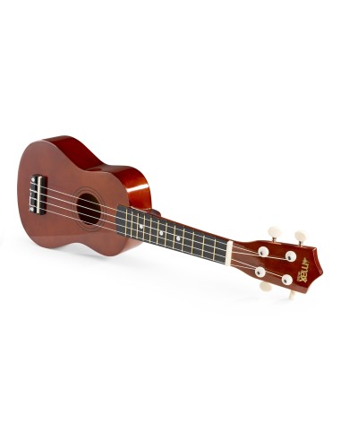 UKEY UKULELE SET SOPRANO 21" NATURAL OSCURO
