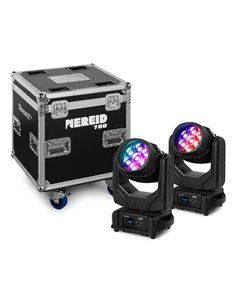 NEREID740 LED BEE EYE CABEZA MÓVIL CON ZOOM PARA EXTERIOR 2 PIEZAS EN FLIGHTCASE 2