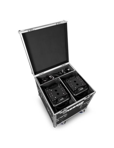 NEREID740 LED BEE EYE CABEZA MÓVIL CON ZOOM PARA EXTERIOR 2 PIEZAS EN FLIGHTCASE