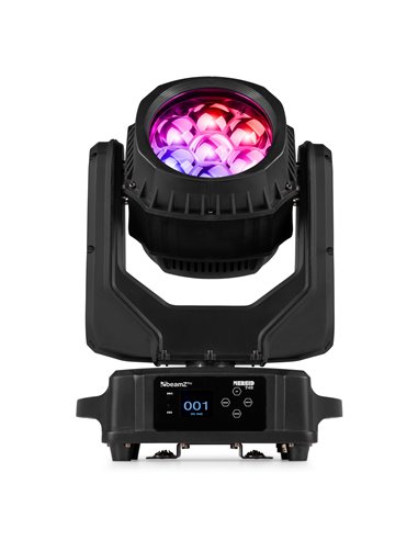 NEREID740 LED BEE EYE CABEZA MÓVIL CON ZOOM PARA EXTERIOR 2 PIEZAS EN FLIGHTCASE