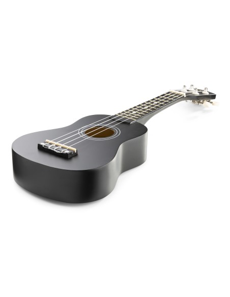 UKEY UKULELE SET SOPRANO 21" NEGRO