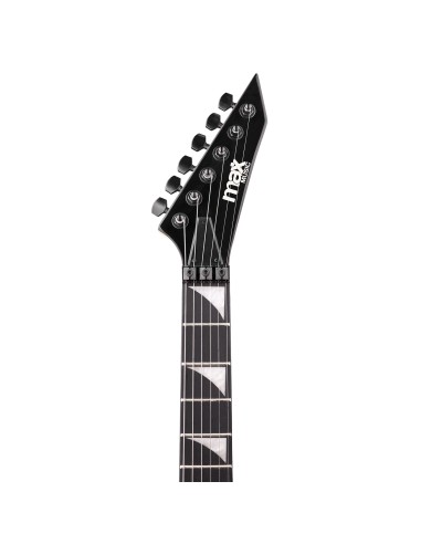 GIGKIT GUITARRA ELÉCTRICA ESTILO ROCK NEGRA