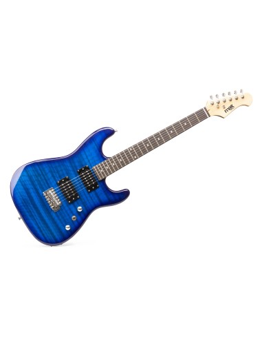 GIGKIT GUITARRA ELÉCTRICA ESTILO ACOLCHADO AZUL OSCURO