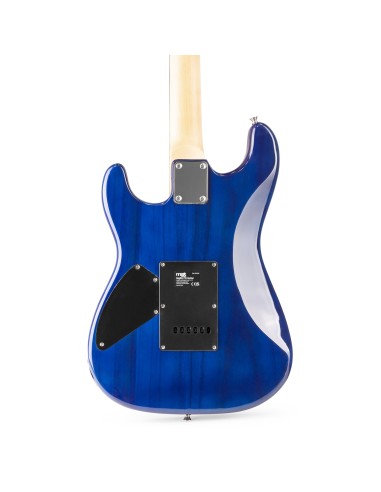GIGKIT GUITARRA ELÉCTRICA ESTILO ACOLCHADO AZUL OSCURO
