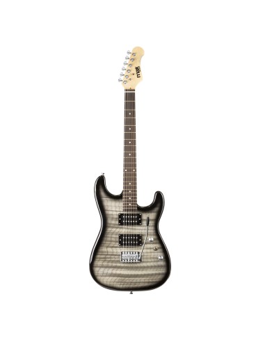 GIGKIT GUITARRA ELÉCTRICA ESTILO ACOLCHADO NEGRO