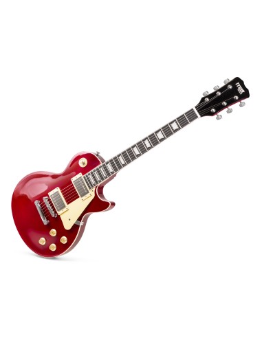 GIGKIT GUITARRA ELÉCTRICA SC ROJO OSCURO