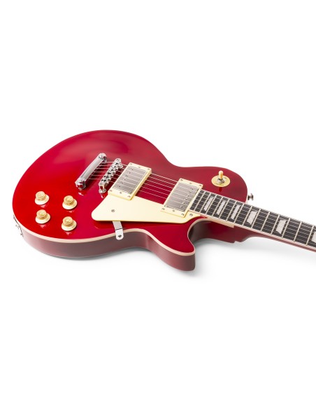 GIGKIT GUITARRA ELÉCTRICA SC ROJO OSCURO