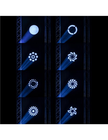 COBRA 160 LED SPOT CABEZA MÓVIL CON BEE EYE