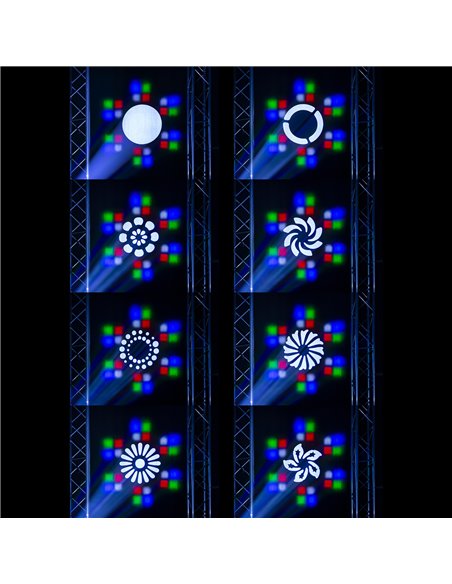 COBRA 160 LED SPOT CABEZA MÓVIL CON BEE EYE