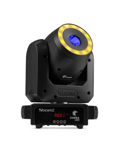 COBRA 100R LED CABEZA MÓVIL SPOT CON ANILLO
