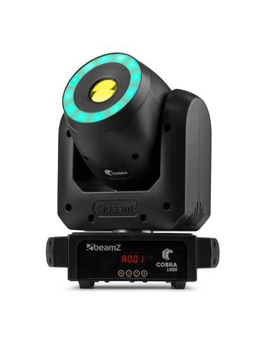 COBRA 100R LED CABEZA MÓVIL SPOT CON ANILLO