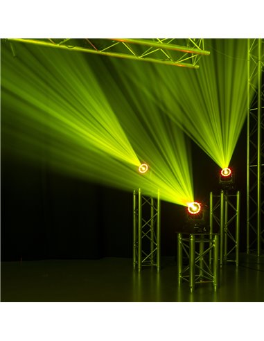 COBRA 100R LED CABEZA MÓVIL SPOT CON ANILLO