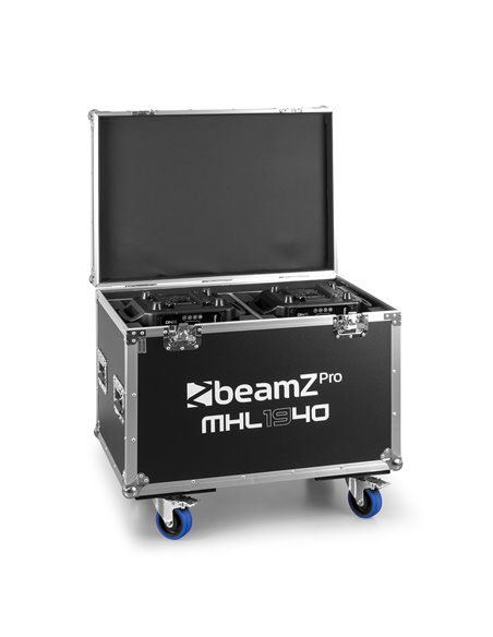 MHL1940 LED BEE EYE CABEZA MÓVIL CON ZOOM 2 UNIDADES EN FLIGHTCASE