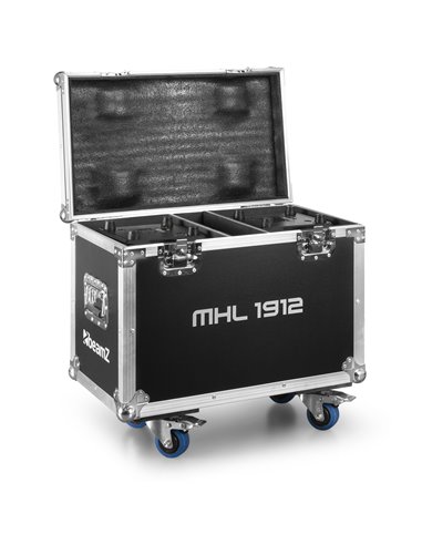 MHL1912 LED WASH CABEZAL MÓVIL CON ZOOM 2PCS EN FLIGHTCASE