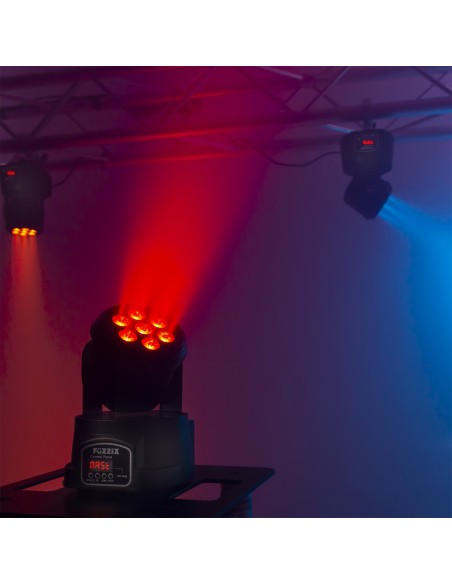 InicioIluminacionCabezas moviles Power Dynamics MHC706 LED WASH CABEZA MOVIL vista 11