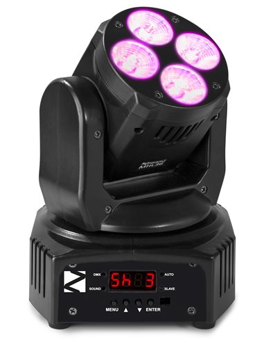 MHL36 LED WASH CABEZA MOVIL 4X 9W SET DE 2 PIEZAS EN BOLSA