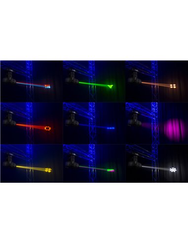 TIGER 17R 350W BEAM/SPOT CABEZA MÓVIL 2PCS EN FLIGHTCASE