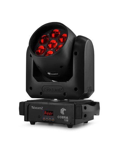 COBRA 720 LED CABEZA MÓVIL WASH CON ZOOM