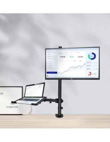 CMA10L BRAZO PARA UN MONITOR DE 13"- 32" CON SOPORTE PARA PORTÁTIL