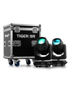 TIGER 9R 260W CABEZA MÓVIL BEAM 2UDS EN FLIGHTCASE