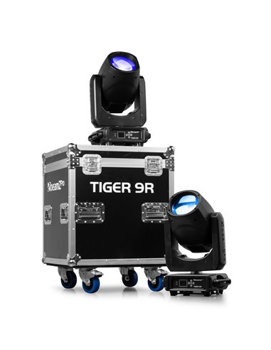 TIGER 9R 260W CABEZA MÓVIL BEAM 2UDS EN FLIGHTCASE